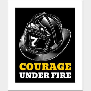 Courage under fire Posters and Art